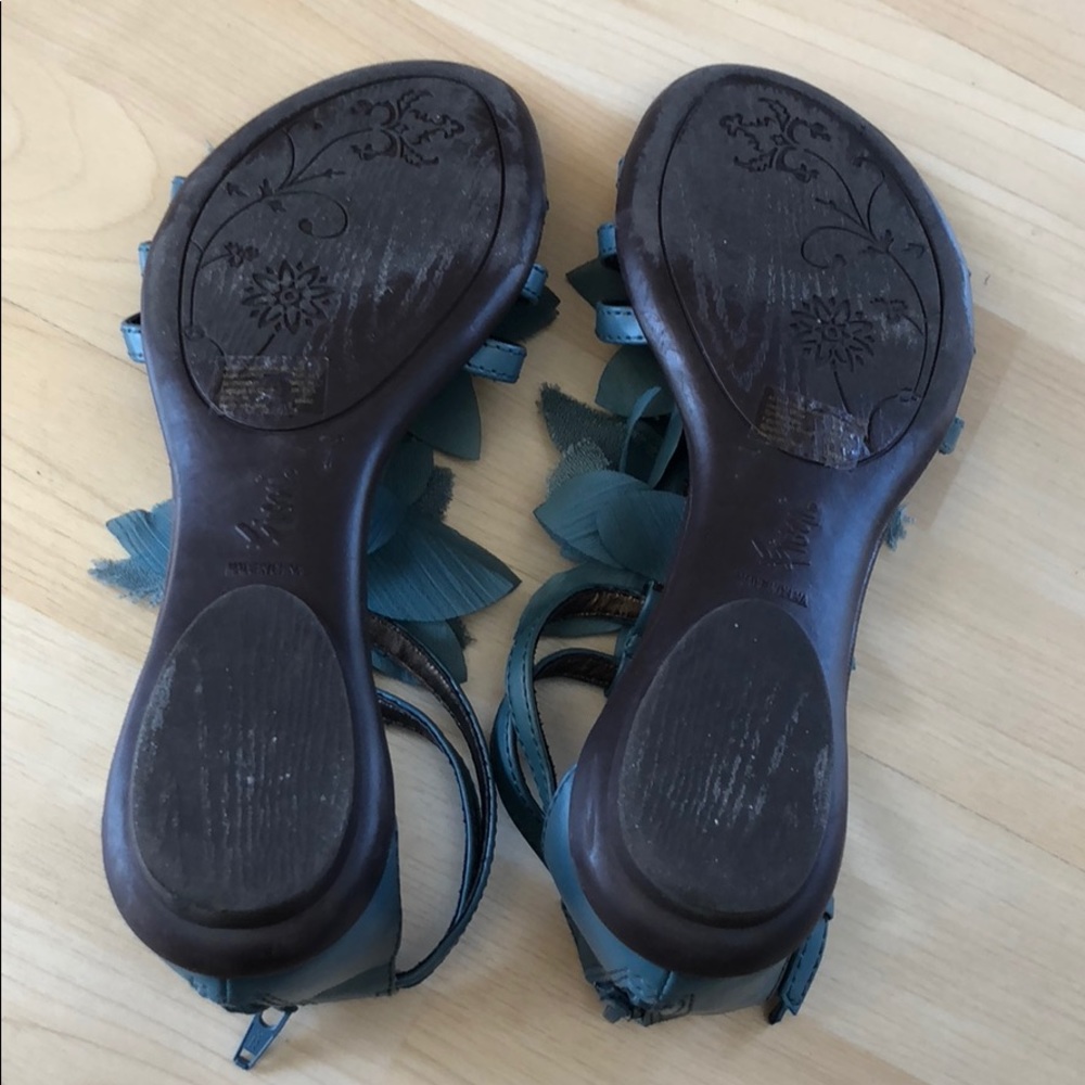 beautiful flower shoes size 7 - Picture 4 of 6